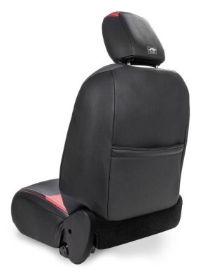 Jeep Wrangler JL Front Seat Covers - PRP Seats - Pocket Back - All Black - `18-`27